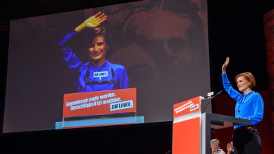 Linken-Chefin will „österreichische Verhältnisse“ in Deutschland verhindern