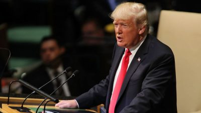 Donald Trump vor der UNO: „Amerika wird seine Souveränität nie einer globalen Bürokratie opfern“ + Video