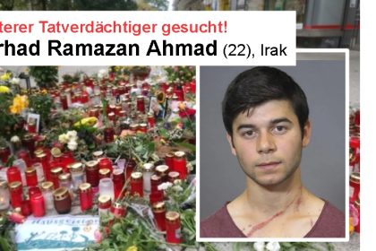 Öffentlichkeitsfahndung: Wo ist Farhad Ramazan Ahmad? – Polizei warnt vor Chemnitz-Täter Nummer drei