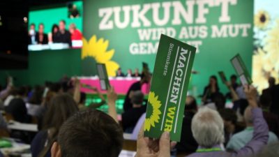 Der Höhenflug der bayerischen Grünen soll diesmal bis zum Wahltag andauern