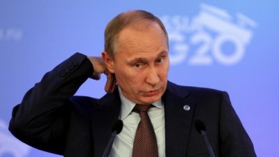 Zustimmungswerte für Putin sind auf neuen Tiefstand gesunken