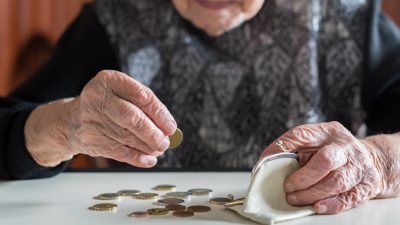 Armutsgefährdung von Rentnern höher als gedacht