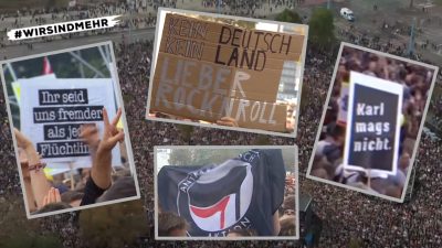 Kommunistischer Kult tanzte in Chemnitz: „Ich ramm die Messerklinge in die Journalistenfresse“ – Antifaschistische Songs gegen rechte Gewalt