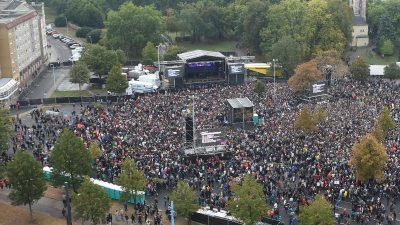Stadt Chemnitz: 65.000 bei Open-Air-Konzert in Chemnitz