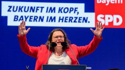 SPD-Chefin Nahles droht mit GroKo-Aus – und kündigt Ende der Agendapolitik an