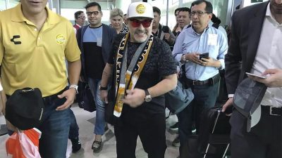 Fußball-Idol Maradona im Land der Drogenkartelle