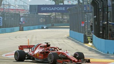 Pech für Vettel: Vorzeitiges Trainings-Aus in Singapur