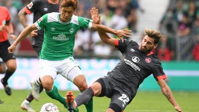 Werder-Aufwärtstrend gestoppt – 1:1 gegen Nürnberg