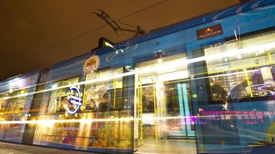 „Ein bisschen retro“: Straßenbahn soll in Frankfurt Pakete bringen