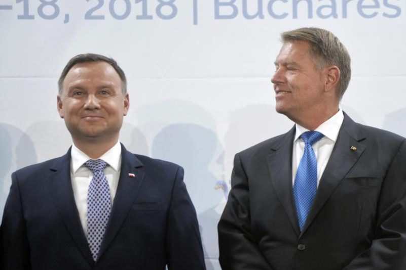 Drei-Meere-Gipfel der zwölf osteuropäischen EU-Staaten in Bukarest