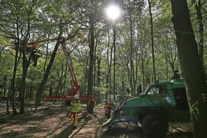RWE: „Die Annahme, dass der Hambacher Forst gerettet werden kann, das ist Illusion“
