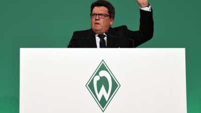 Vorbild Fischer: Auch Werder-Geschäftsführer attackiert AfD