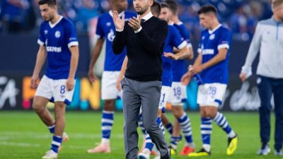 Schalke-Coach Tedesco: «Fokussiert und gefasst»