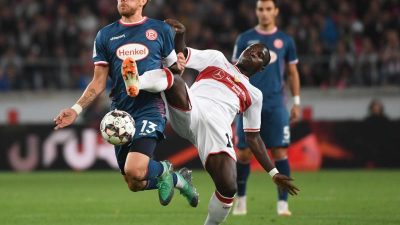 VfB weiter sieglos – Remis gegen Aufsteiger Düsseldorf