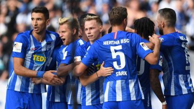 Hertha BSC vorerst Tabellenführer – BVB mit Unentschieden
