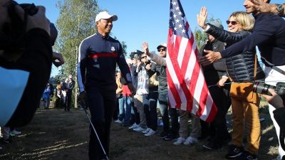 Golfstar Woods beim Ryder Cup in neuer Rolle