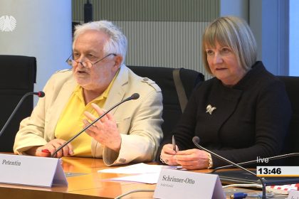 Grünen-Abgeordnete zu Lengsfeld und Broder: “Wie kommen Sie dazu, mit diesem Selbstbewusstsein ihre Petition zu präsentieren”
