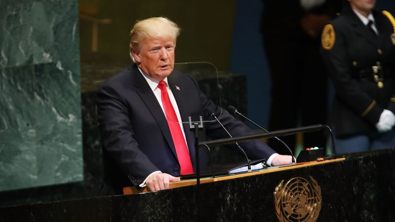 Der wichtigste Teil der Rede Trumps vor der UN wird verschwiegen