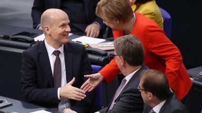 Brinkhaus: „Wir haben mit Angela Merkel eine Bundeskanzlerin, um die uns viele im Ausland beneiden“