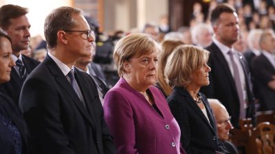 Müller ruft bei Festakt zur Deutschen Einheit zu Kampf gegen Rechtsradikalismus auf