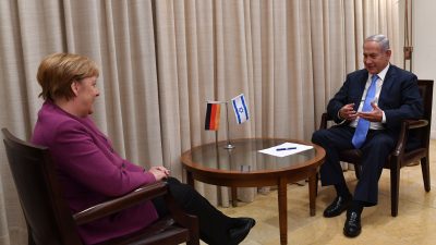 Merkel erinnert an „immerwährende Verantwortung“ für Kampf gegen Antisemitismus
