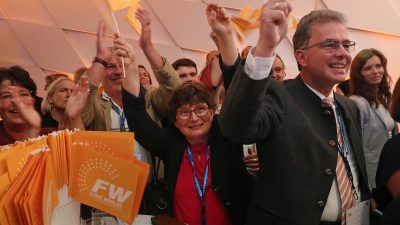 Brandenburgs Freie Wähler bei vier Prozent –  Bei letzter Wahl erhielten sie drei Mandate trotz Fünfprozenthürde