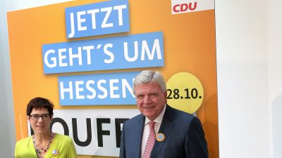 Volker Bouffier (CDU) warnt vor Linksbündnis – Tarek Al-Wazir (Grüne) als Ministerpräsident von Hessen?