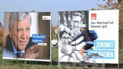 CDU Hessen bietet Grünen Koalitionsgespräche an