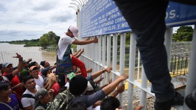 2000 Migranten kehrten um: Auf dem Weg zurück nach Honduras