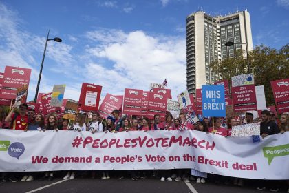 LIVE: 500.000 Demonstranten in London fordern zweites Brexit-Referendum
