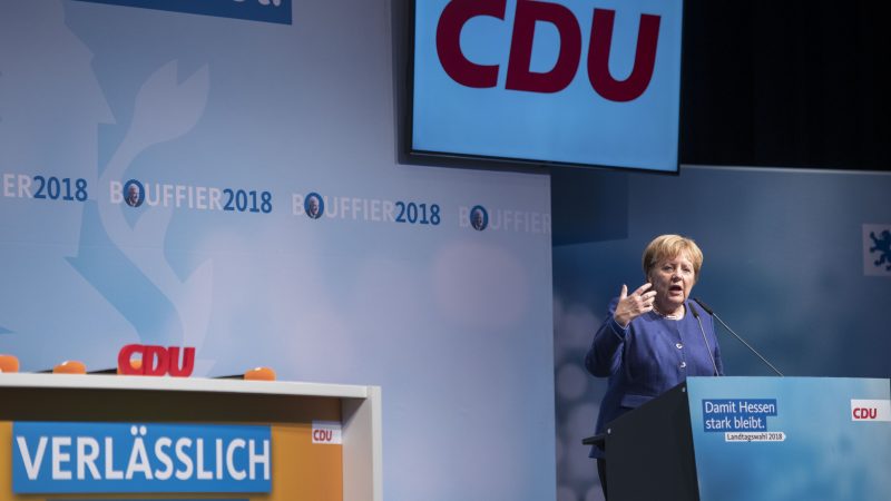 Merkel tritt auf Parteitag nicht mehr als CDU-Vorsitzende an