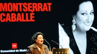 Montserrat Caballé in Barcelona beigesetzt