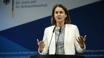 Barley für baldiges Ende der Grenzkontrollen zu Österreich: „Müssen Binnengrenzen offenhalten“