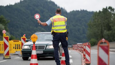 Deutsche Grenzkontrollen enden am Sonntag um 24.00 Uhr