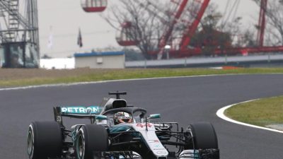 Hamilton im ersten Training in Suzuka klar vorn