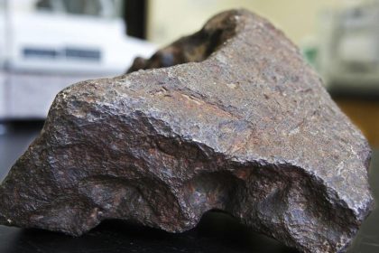 Türstopper entpuppt sich als wertvoller Meteorit