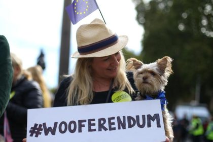 Tierisches Wooferendum gegen den Brexit