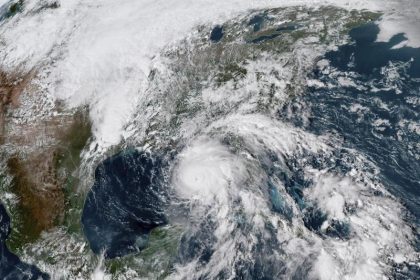Hurrikan „Michael“ unmittelbar vor der Küste Floridas
