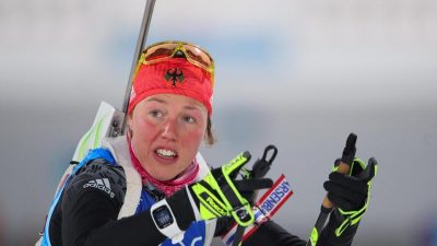 Doppel-Olympiasiegerin Dahlmeier mit langer Biathlon-Pause