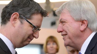 Bouffier gegen Schäfer-Gümbel – TV-Duell vor der Hessenwahl