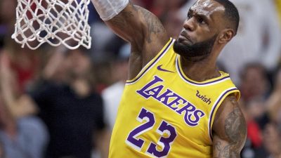NBA-Star James verliert Saisonauftakt mit Los Angeles Lakers