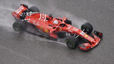 Vettel Schnellster im Training – Hamilton Dritter