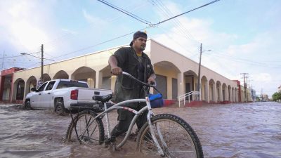 Sturm „Willa“ hinterlässt schwere Schäden im Nordwesten Mexikos