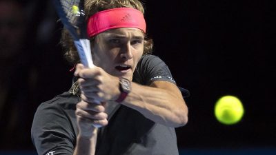 Alexander Zverev in Basel im Viertelfinale