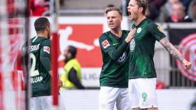 Wolfsburg beendet Durststrecke – 3:0 in Düsseldorf