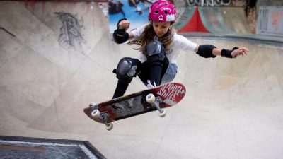 Skateboarderin Lilly: Mit elf auf dem Weg nach Olympia