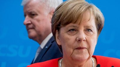 Merkel dankt Seehofer für zehn Jahre „intensive Zusammenarbeit“