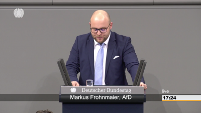 Markus Frohnmaier: Das Geld gehört nicht der Politik, sondern dem deutschen Steuerzahler!