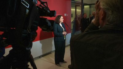 SPD-Chefin Nahles: Wir können Migration nicht verhindern