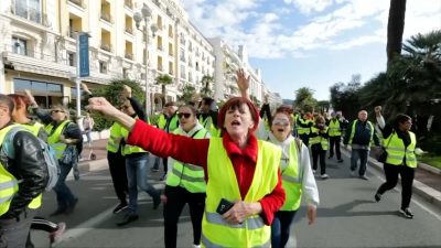 Protest in Frankreich gegen hohe Spritpreise